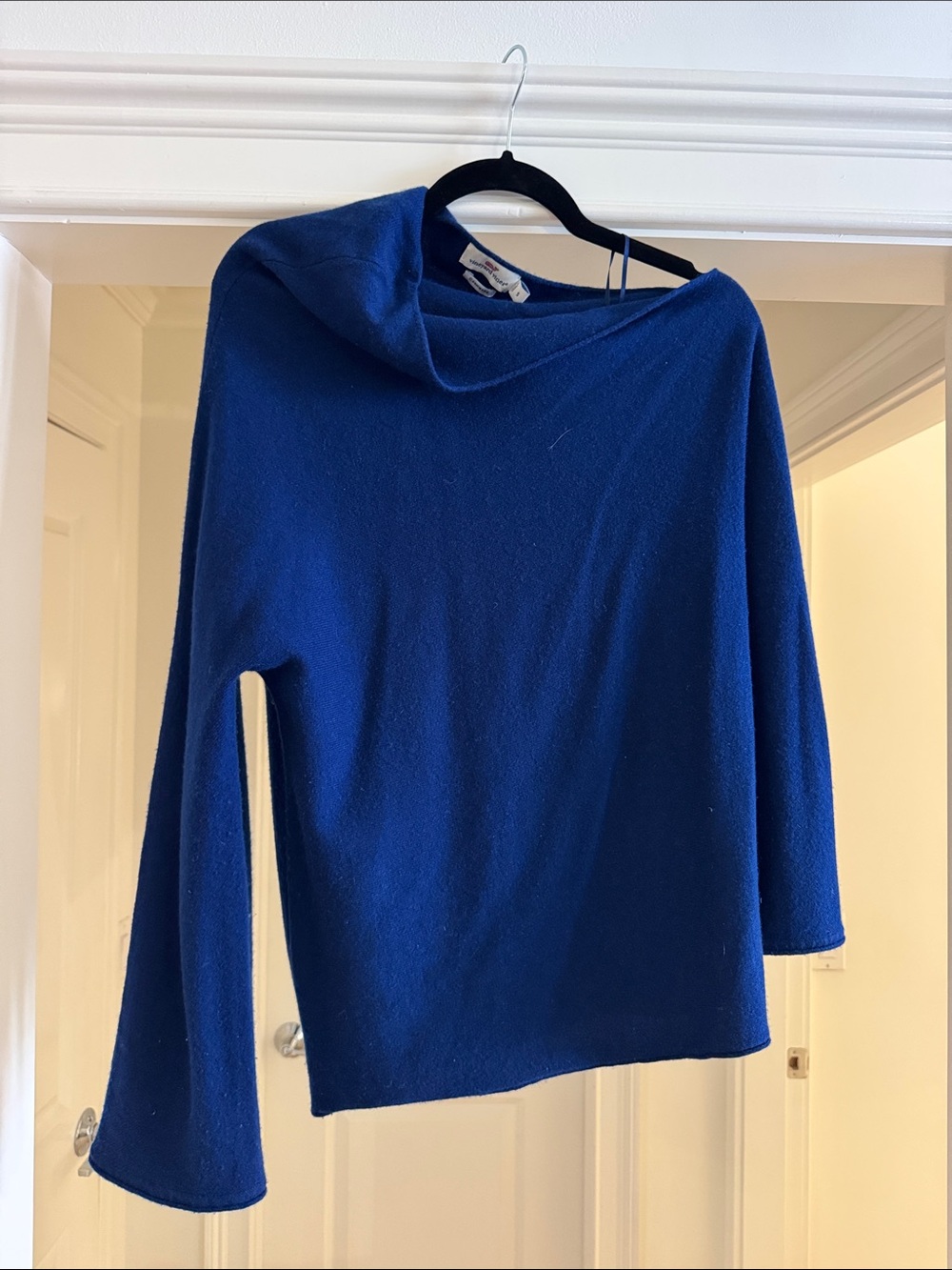 Vineyard Vines Royal Blue Cowl Neck Sweater